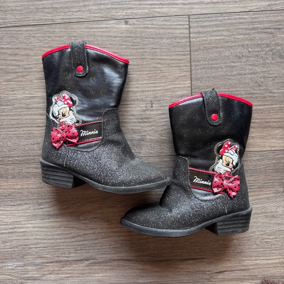 Disney Minnie Mouse Toddler Boots - Picture 1 of 5